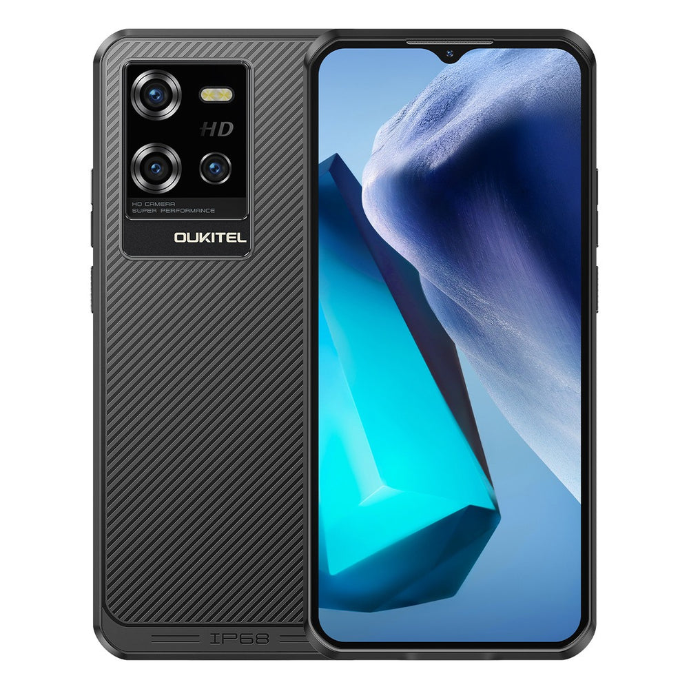 Oukitel WP50 - 5G Téléphone Robuste 6.6'' 12 mm Très Mince , 4GB+256GB, 6500 mAh, 48MP, Andriod 14
