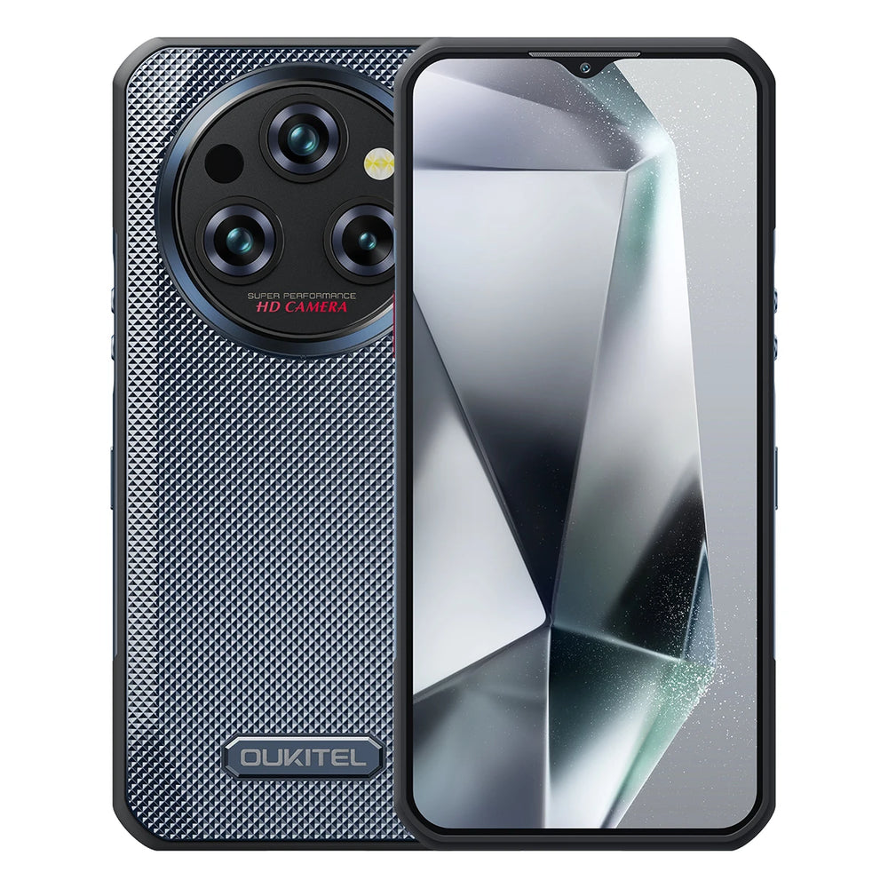 Oukitel WP35 - 5G Smartphone Antichoc, 11000 mAh, 8/256 Go, 64MP, 6.6'' HD+, Android 14