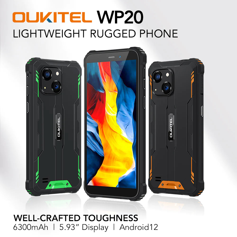 OUKITEL WP20 : dernier smartphone robuste et léger