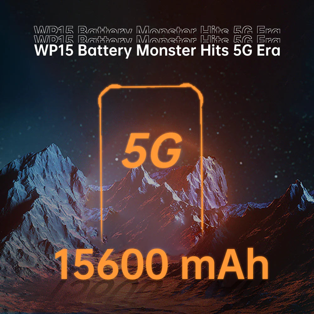 WP15 Battery Monster frappe l'ère 5G 5G et 15600 mAh