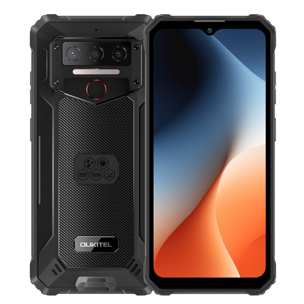 OUKITEL WP23S - Smartphone durci avec batterie 10 600 mAh, caméra arrière 13 MP, Android 15 (4 Go + 64 Go)