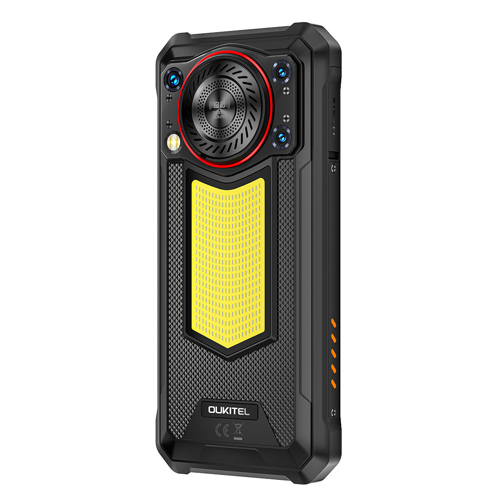 Oukitel WP53 Pro - Smartphone Durci 4G 6.52'' FHD+, 8/256GO, Batterie 11000mAh, 50MP, Lampe de camping