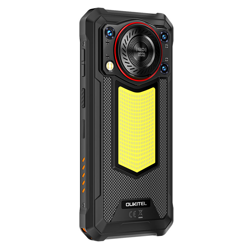 Oukitel WP53 Pro - Smartphone Durci 4G 6.52'' FHD+, 8/256GO, Batterie 11000mAh, 50MP, Lampe de camping