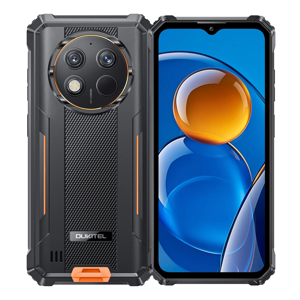 Oukitel G1 - Smartphone Robuste, 10600mAh, 6 GO + 256 GO, Caméra 48MP, Android 14