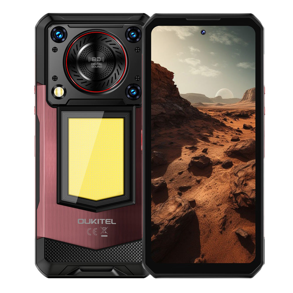 Oukitel WP56 - Smartphone Robuste 5G, 16 000 mAh, 108 MP, 512 Go, Lampe Camping 1000 Lumens