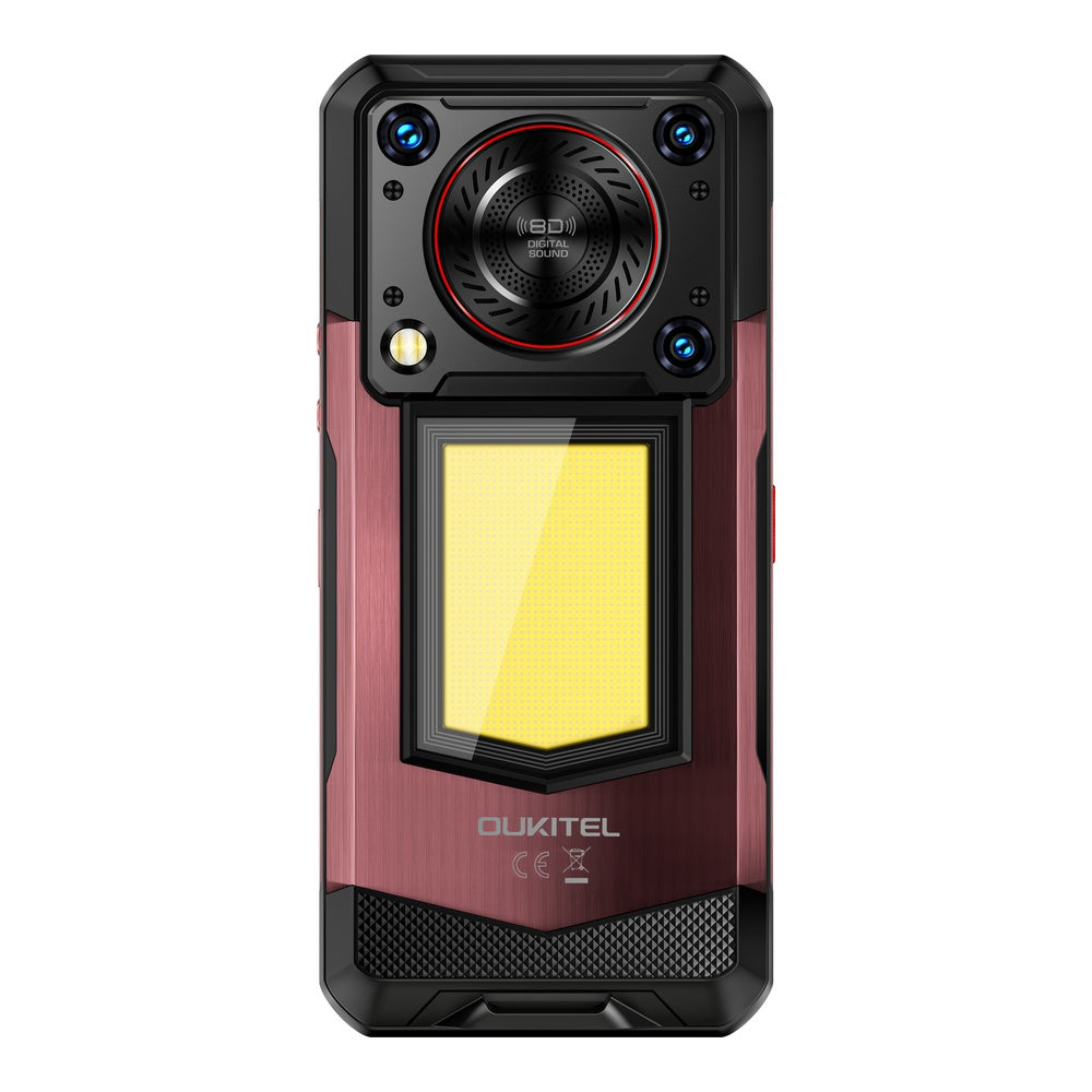 Oukitel WP56 - Smartphone Robuste 5G, 16 000 mAh, 108 MP, 512 Go, Lampe Camping 1000 Lumens