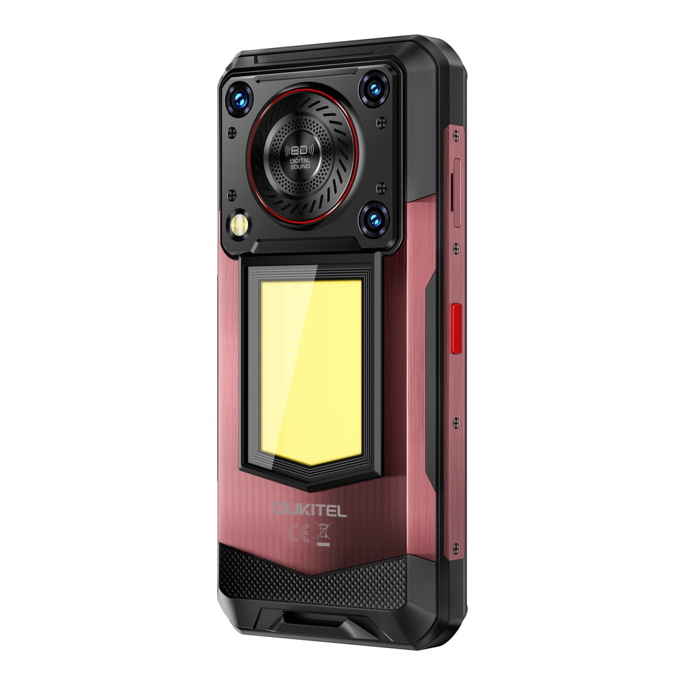 Oukitel WP56 - Smartphone Robuste 5G, 16 000 mAh, 108 MP, 512 Go, Lampe Camping 1000 Lumens