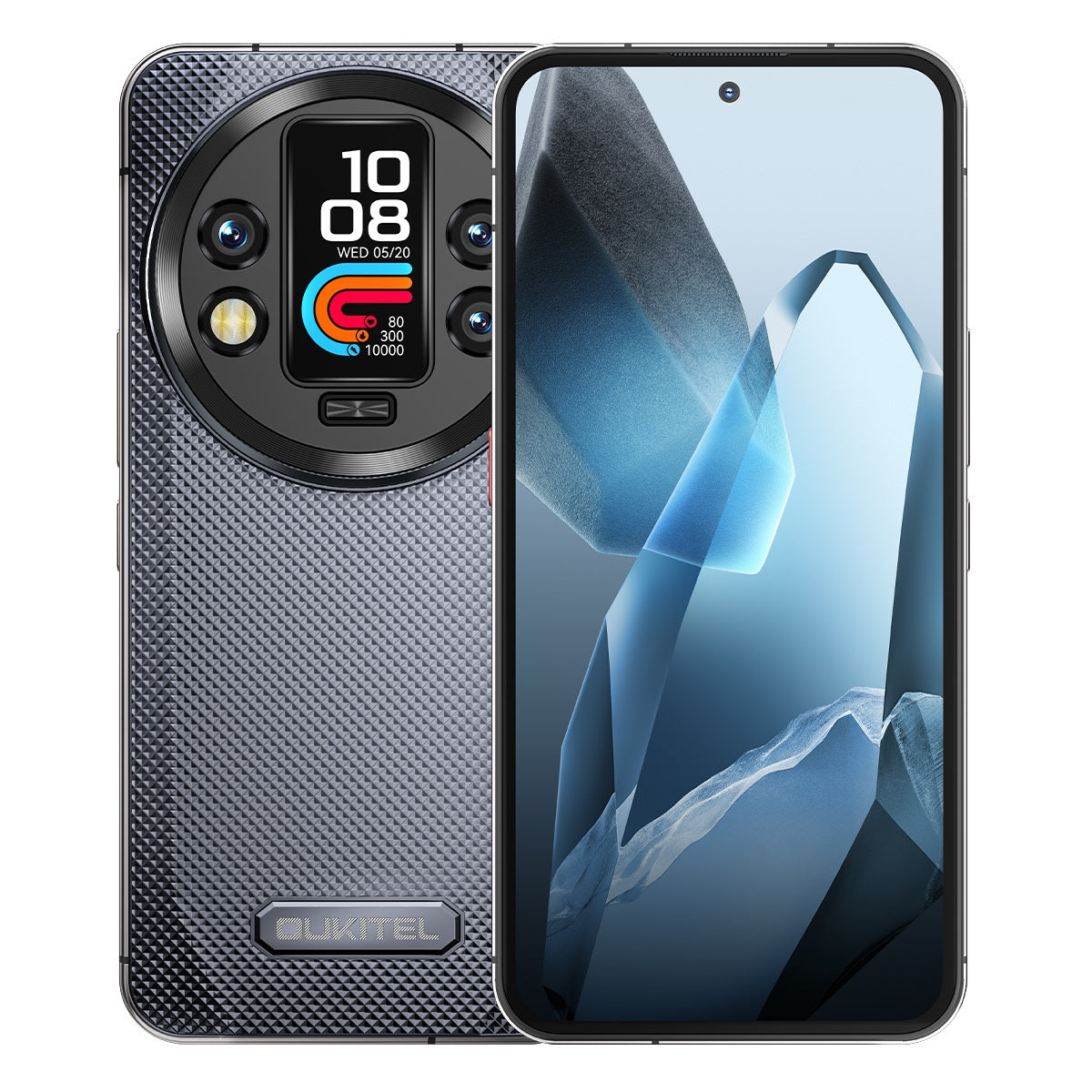 Housse De Protection + écouteurs Pour Oukitel Y4800 - Grise - K-S-Trade - Neuf