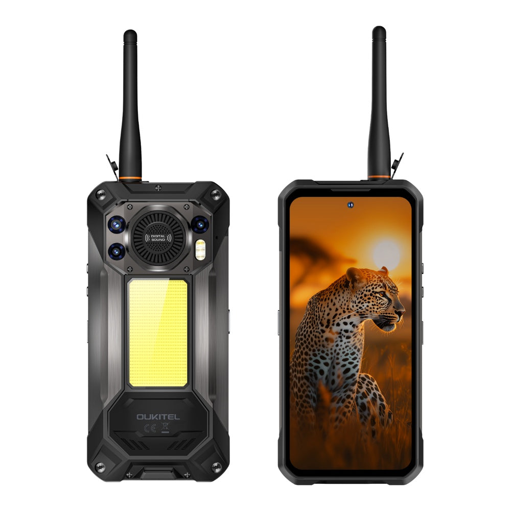 Oukitel WP61 Plus - 5G Smartphone Robuste Talkie-Walkie Écran 6,78'' HD+ Batterie 20000mAh Caméra 108MP Android 16 (12Go+512Go)