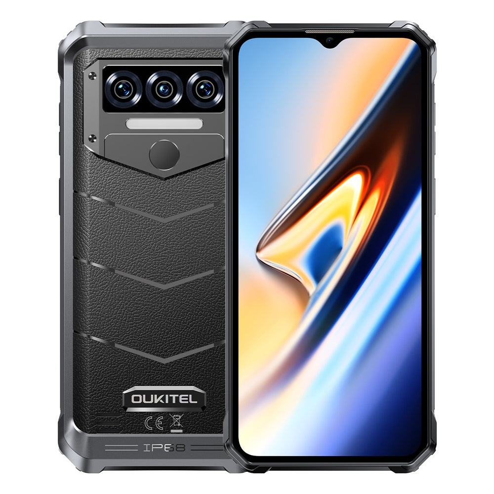 Oukitel WP38 - Téléphone Robuste, 6GB+256GB, 10600 mAh, IP68 & IP69K, MediaTek MT8788